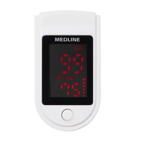 Medline Soft -Touch Fingertip Pulse Oximeter 1Ct HCSM70J by Medline