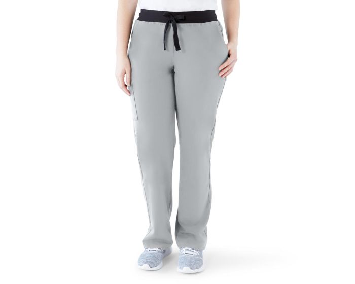 Varick ave Women's Scrub Pants Gray XL Tall
