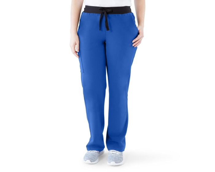 Varick ave Women's Scrub Pants Royal Blue S Tall