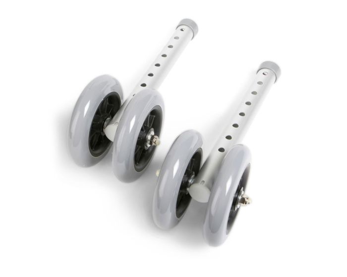 Guardian Bariatric Walker Dual Front Wheel Footpiece 2Ct