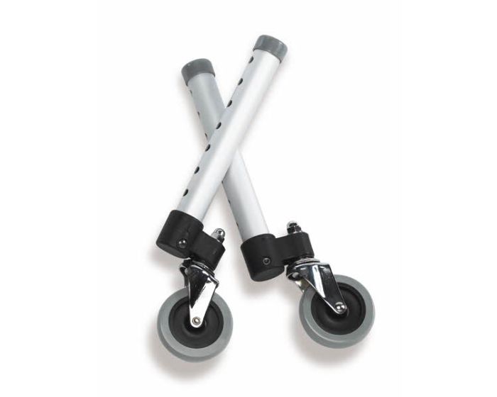 Guardian Walker 3in Wheel Swivel Footpiece 2Ct