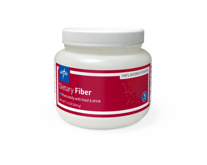 Medline Active Dietary Fiber Powder 7.2oz 6 Count
