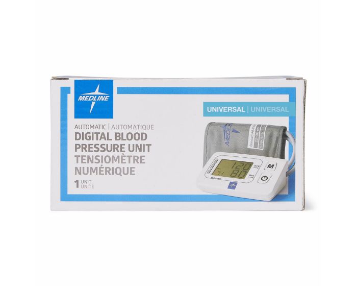 Medline Auto Digital Blood Pressure Monitor Univer 1Ct