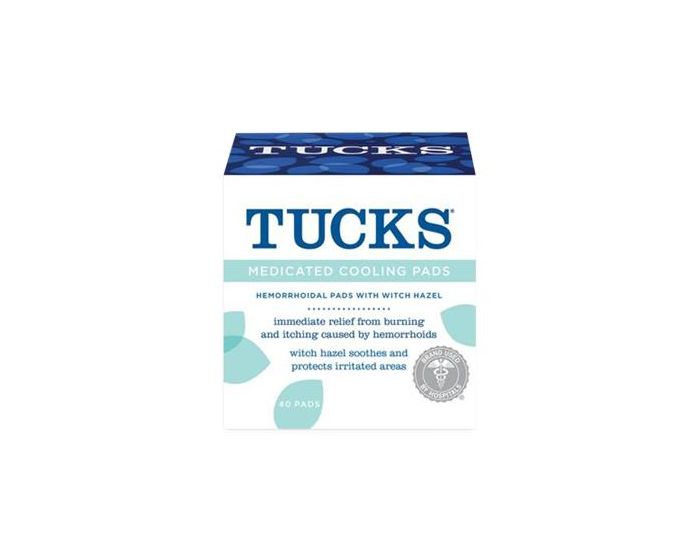 TUCKS Medicated Cooling Pads with Witch Hazel 40Ct