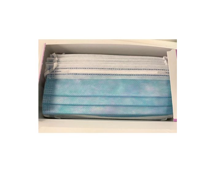 Cardinal Health ASTM Level 3 Blue Face Mask 50Ct