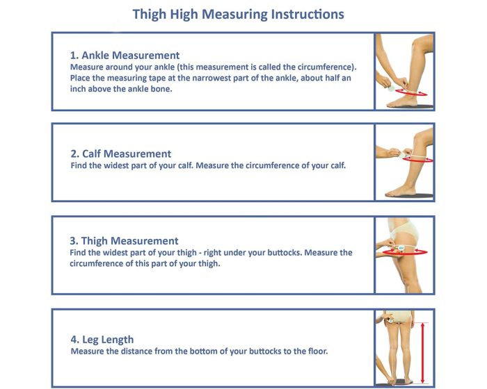 CURAD ThighHigh Medical Compression Hosiery See All