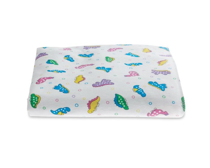Dino Print Sterile KuddleUp Flannel Baby Blanket, 30 x 40