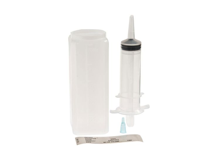 Medline Enteral Feeding Syringe Tray Container 4Pc Set