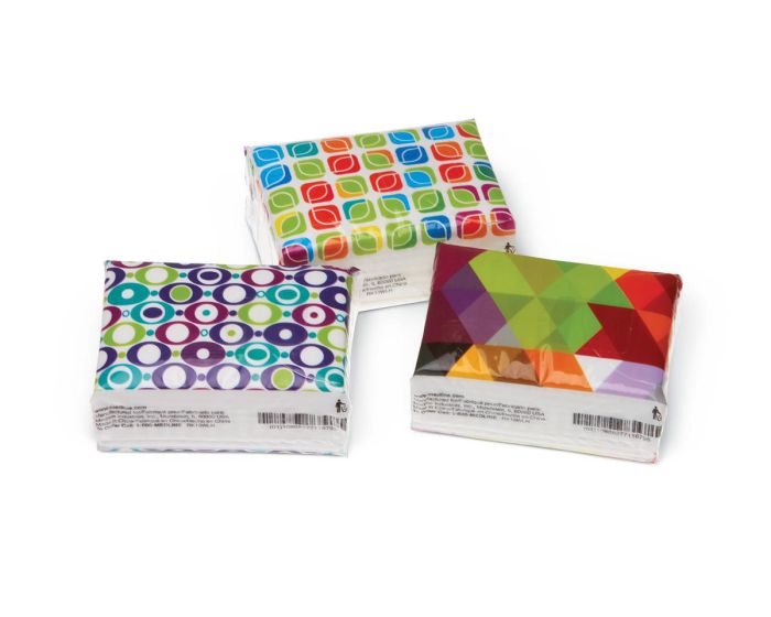 Medline Facial Tissue Pocket Pack 100Ct