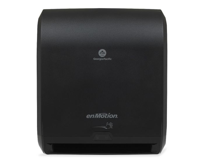 enMotion 10in Automated Touchless Roll Paper Towel Dispenser Black 1Ct