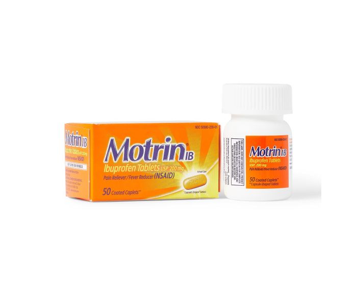 Motrin IB Tablets, 50Ct