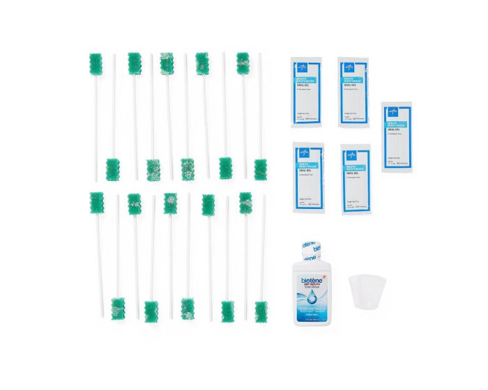 Medline Extended Oral Care Kit with Biotene 1Ct