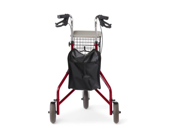 Medline 3Wheel Steel Rollators
