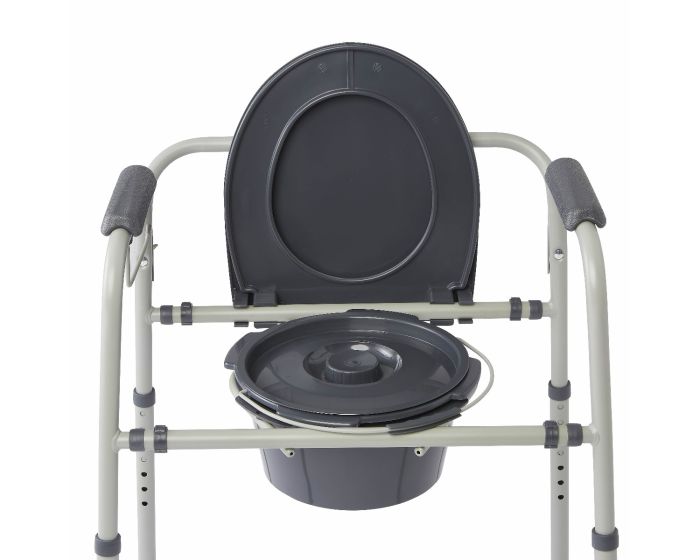 Steel Commode With Microban