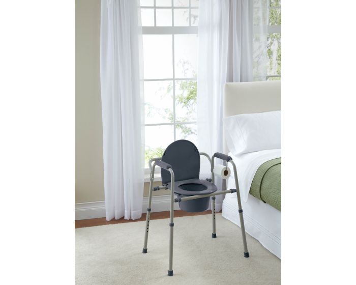 Steel Commode With Microban