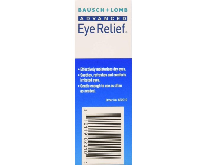 Lubricating Eye Drops, Advanced DryEye Relief, 30 mL