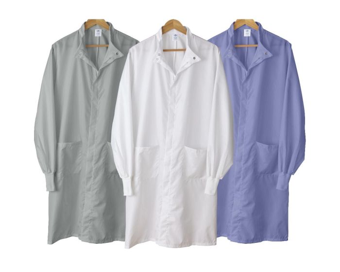 Medline Unisex ResiStat Barrier Lab Coat Shop All