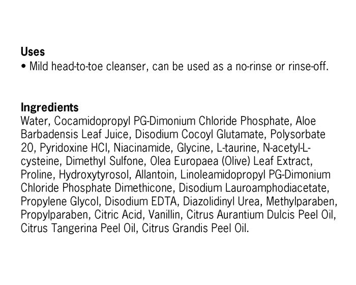 Medline Remedy Olivamine Foaming Body All