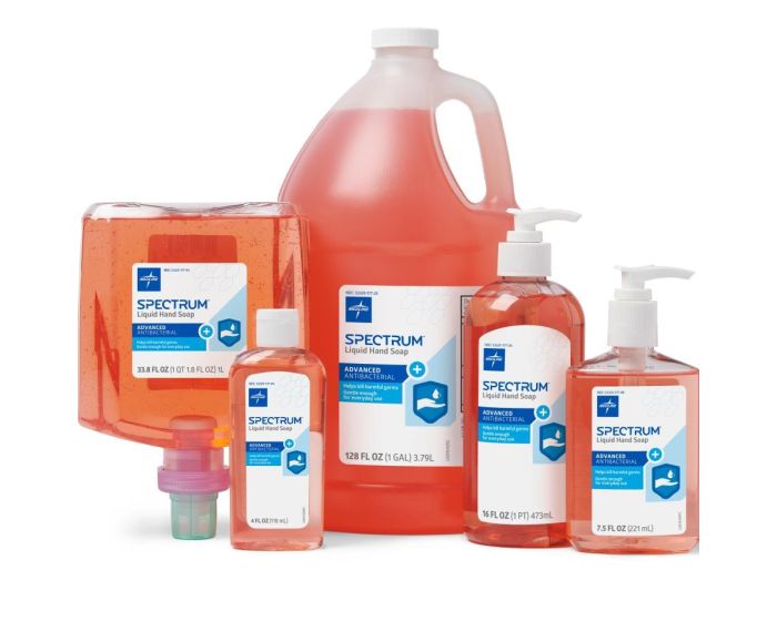 Medline Spectrum Antibacterial Liquid Hand Soap Shop All