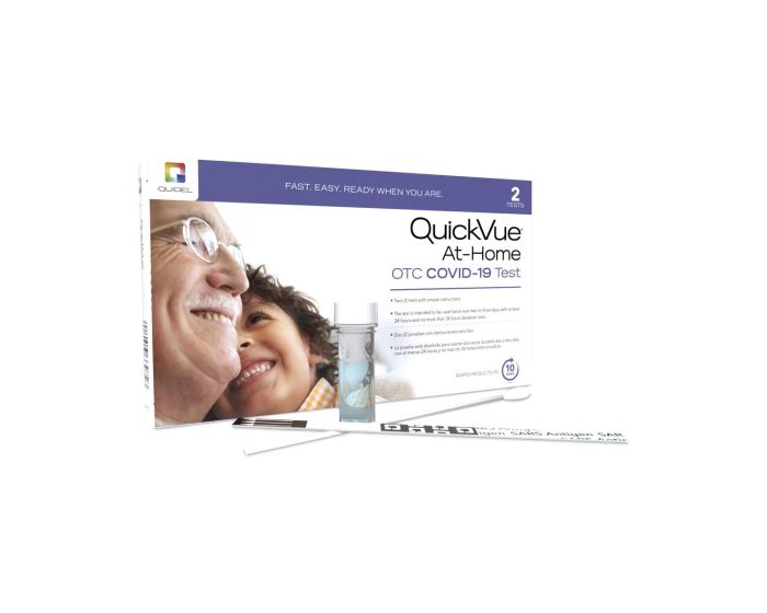 Quickvue AtHome Covid19 Antigen Test 2Kt