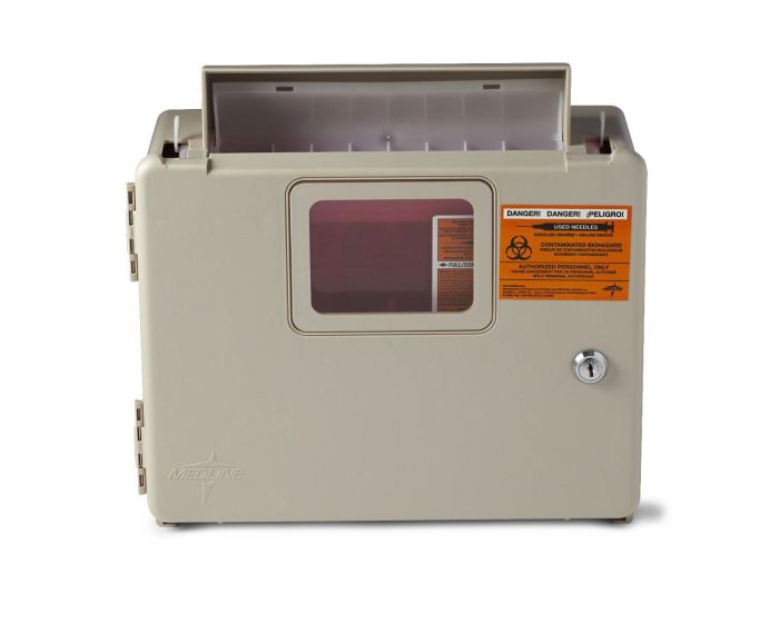 Medline Locking for Sharps Container MDS705153 5Ct