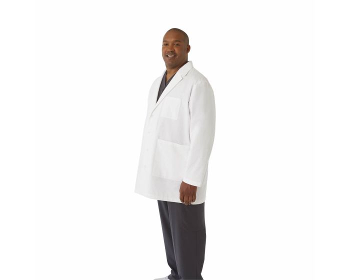 Medline Unisex Consultation Lab Coat Shop All