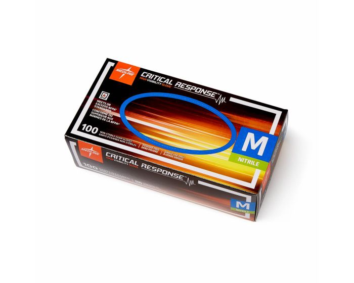 Medline Critical Response Orange Nitrile All