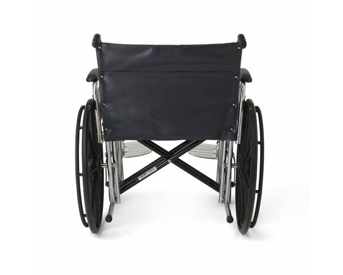 Medline Excel Bariatric XW Wheelchair 24in Seat 1Ct