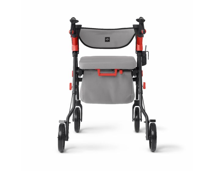 Medline Empower Rollator with Microban Black 1Ct