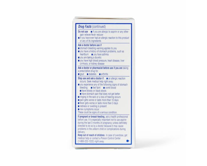 Major TriBuffered Aspirin Tablet 325mg 100Ct