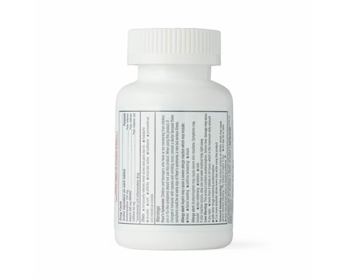 Medline Acetaminophen / Aspirin / Caffeine Tablet 100Ct