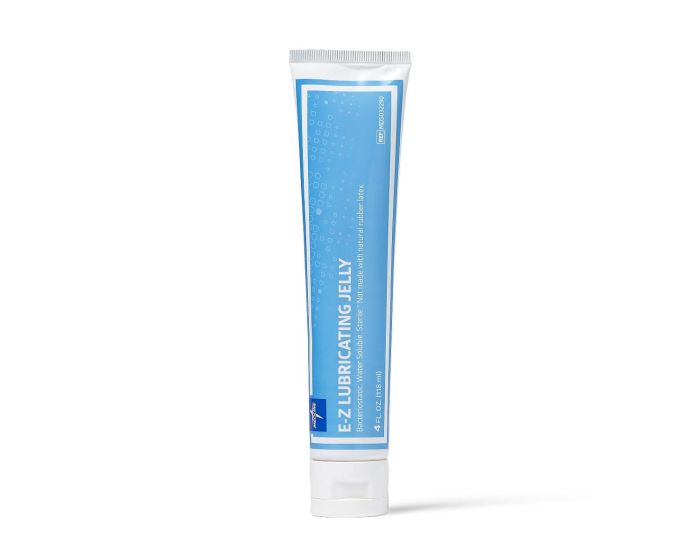 Medline Sterile EZ Lubricating Jelly 4oz Tube 12Ct