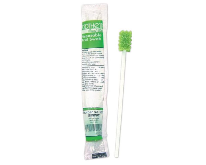 Disposable Oral Swabs by Sage ProductsMedline at Home