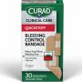 CURAD QuickStop! Bandages Assorted Sizes 30Ct CUR5245V1H by Medline