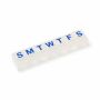 Medline 7-Day Pill Organizer Clear 1X/Day NON36630H by Medline