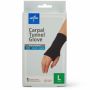 Medline Carpal Tunnel Glove with Flexible Splint L 1Ct ORT19810L by Medline