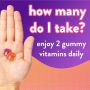 Vitafusion Vitamin D3 Gummies 50mcg 150Ct C-H917021348H by Church & Dwight Inc