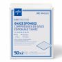 Caring St2s Woven Cotton Gauze Sponge 8ply 2x2 100Ct PRM2208Z by Medline