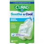 Curad Sooth & Cool Clear Waterproof Hydrogel Bandages Strip Assorted Sizes 8Ct CUR5236V1H by Medline
