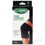 CURAD 9in Elastic Pull-Over Knee Support Black S 1Ct CURORT231SHH by Medline