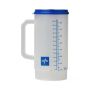 Medline Clear Insulated Carafe with Lid/Straw 32oz 1Ct DYC80540PH by Medline