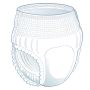 Medline FitRight Ultra Disposable Underwear M 20Ct FIT23005AZ by Medline