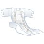Medline FitRight OptiFit Extra+ Disposable Brief 2XL 20Ct FITPLUSXXLZ by Medline