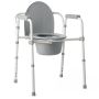 Medline 3-in-1 Folding Steel Commode 350lb Capacity 1Ct G1-200X1 by Medline