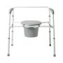 Medline XW 24in Steel Bariatric Commode, 650lb Capacity 1Ct G1-201LBX1 by Medline