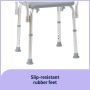 Medline Shower Chair with Arms and Back 1Ct G2-100KHX1 by Medline