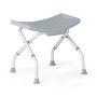 Guardian Folding Shower Chair without Back Aluminum 250lbs Gray 1Ct G2-203FRX1 by Medline