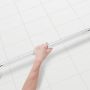 Medline 24in Knurled Chrome Grab Bar 300lb Capacity 1Ct G5-024CRX1 by Medline
