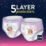 Goodnites Overnight Bedwetting Underwear Girls L 68 - 95Lbs 11Ct KCD53363Z by Kimberly-Clark Corporation