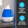 Habitat Cool Mist Ultrasonic Humidifier 2.5L Tank 1Ct MBH40687000 by Healthsmart International